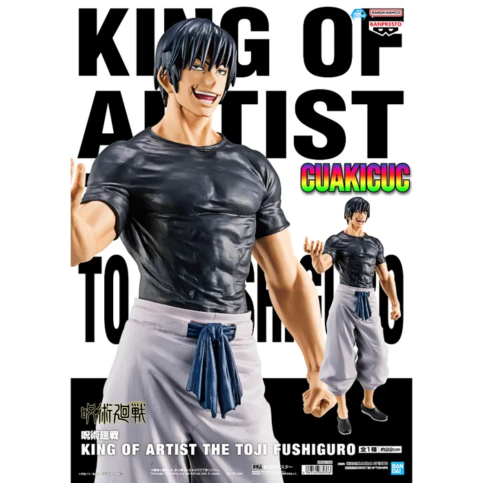[HÀNG SẴN/CHÍNH HÃNG BANDAI] Mô Hình Toji Fushiguro King Of Artist - Đồ Cao  Cấp - Figure Toji KOA Jujutsu Kaisen