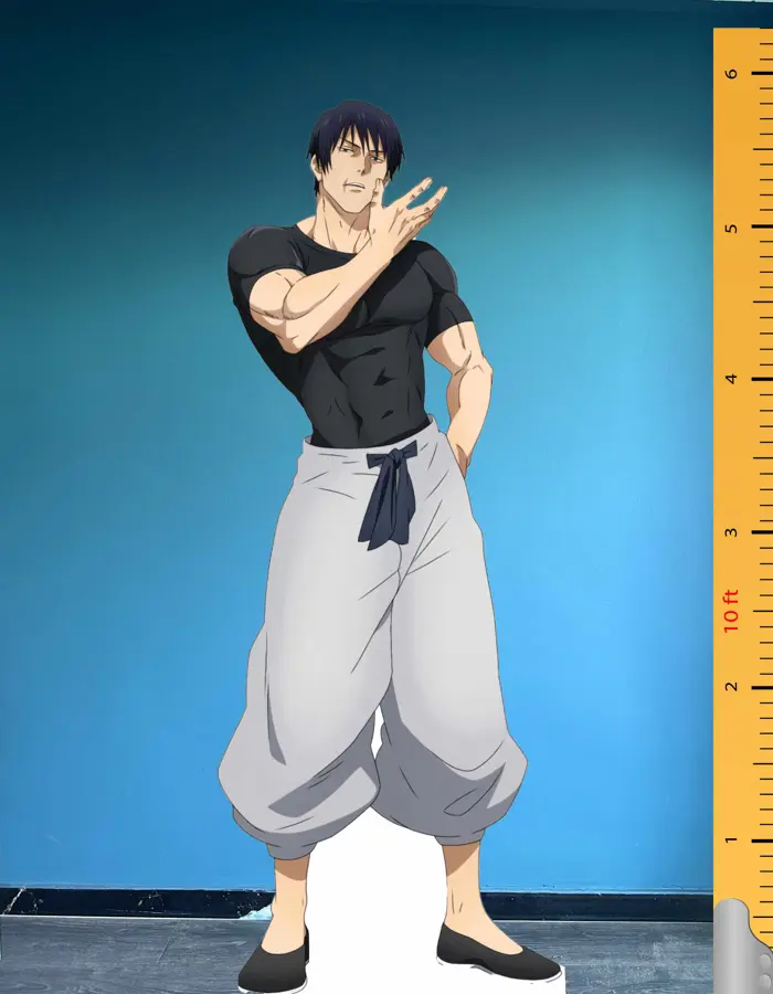 Toji Fushiguro Life-size Cardboard Cutout Figure – Toji Anime Figure Cutout  Model⚔️