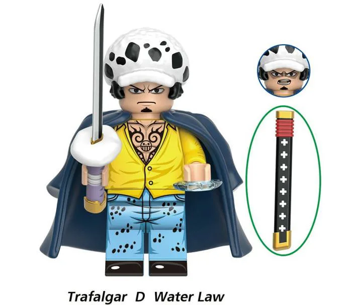 One Piece Trafalgar D Water Law Minifigs XH2073