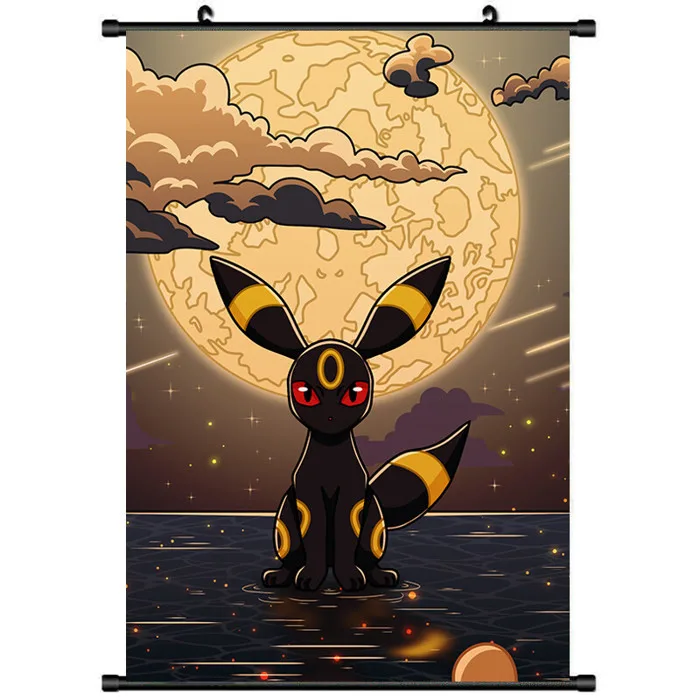 Board Card Game Pokemon Umbreon HD Scroll Poster Wall Art Picture Decor  226063 | eBay