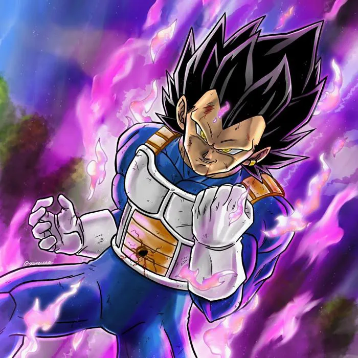 Thử sức với tạo hình mới của Vegeta! : r/dbz