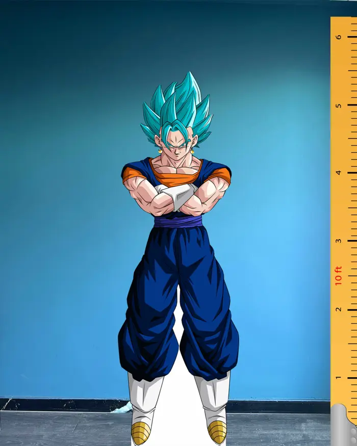 Vegeta Super Saiyan Blue Life size Cardboard Cutout Model – Prince of All  Saiyans Edition🔵