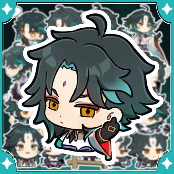 [Genshin Impact] Sticker Xiao - Hình dán chibi xiao ( set 20 hình )