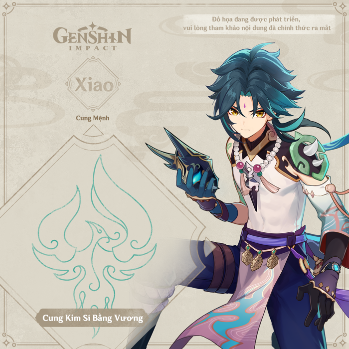 Genshin Impact] Kế Hoạch Nghiên Cứu Của Nhóm Phát Triển Kỳ IV - Nhân vật  01|Hộ Pháp Dạ Xoa - Xiao