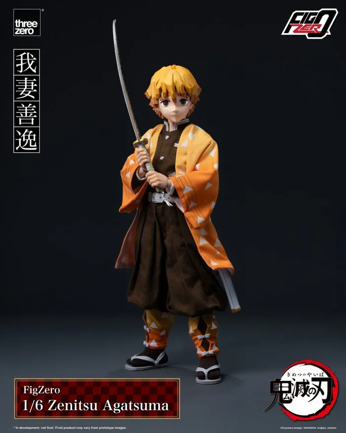 Threezero Demon Slayer: Kimetsu no Yaiba FigZero 1/6 Zenitsu Agatsuma »  King Toys Collectibles