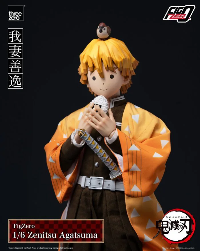 Threezero Demon Slayer: Kimetsu no Yaiba FigZero 1/6 Zenitsu Agatsuma »  King Toys Collectibles