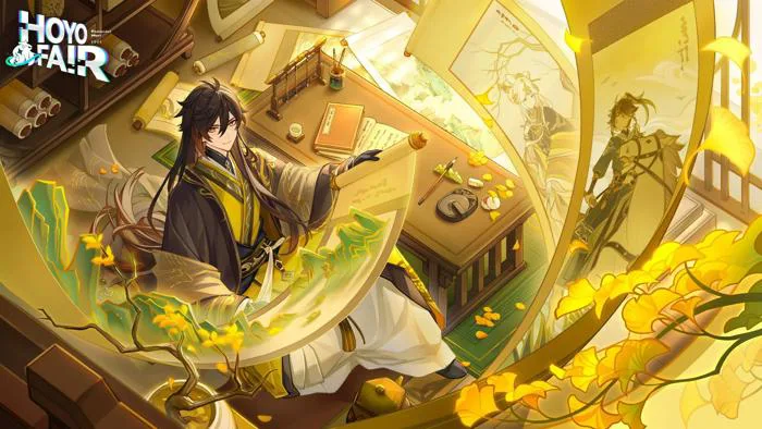 Zhongli trong ảnh quảng cáo HoYoFair : r/ZhongliMains