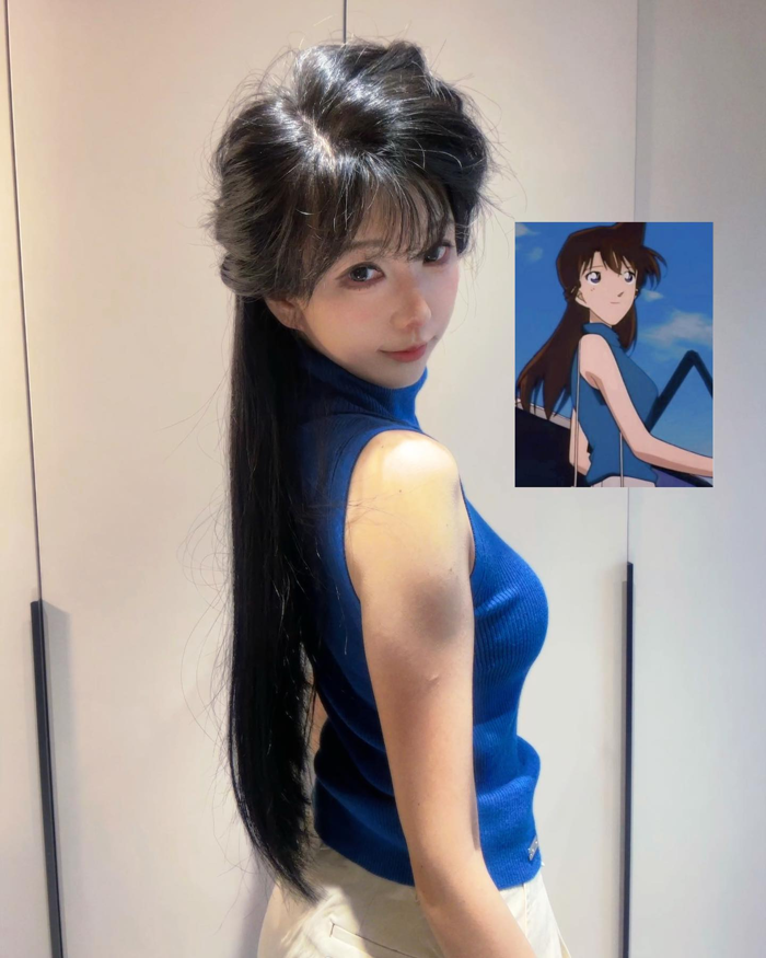 Cosplay Ran Mori sống động như bước ra Từ Thám Tử Lừng Danh Conan