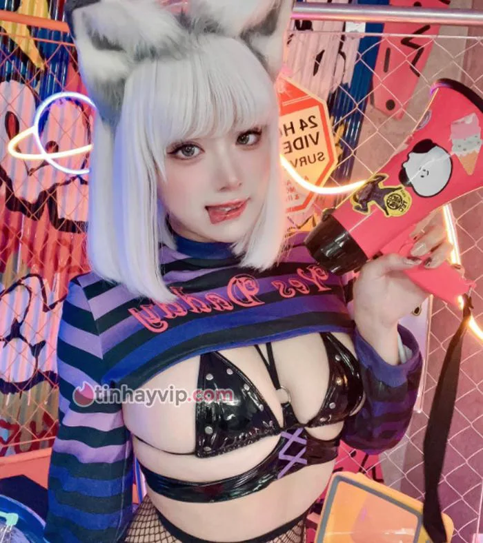 Aya Nopi cosplay 18+ show body đầy đặn nóng bỏng