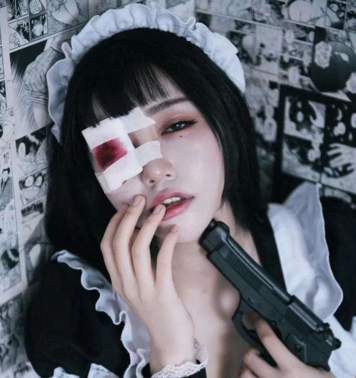 Cosplay hầu gái phiên bản Cosplay hầu gái phiên bản