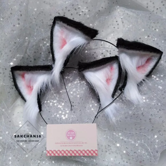 Cài tai mèo cosplay loại đẹp định hình dáng và đuôi mèo cosplay | Shopee  Việt Nam