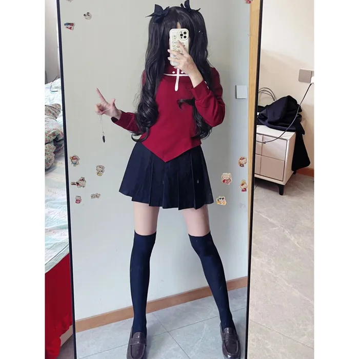 tohsaka rin cosplay fate cosplay tohsaka rin costume | Shopee Việt Nam