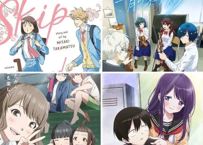 TOP 25 Phim Anime Học Đường Hay, Mới, Fan Cực Yêu Thích | TIKI