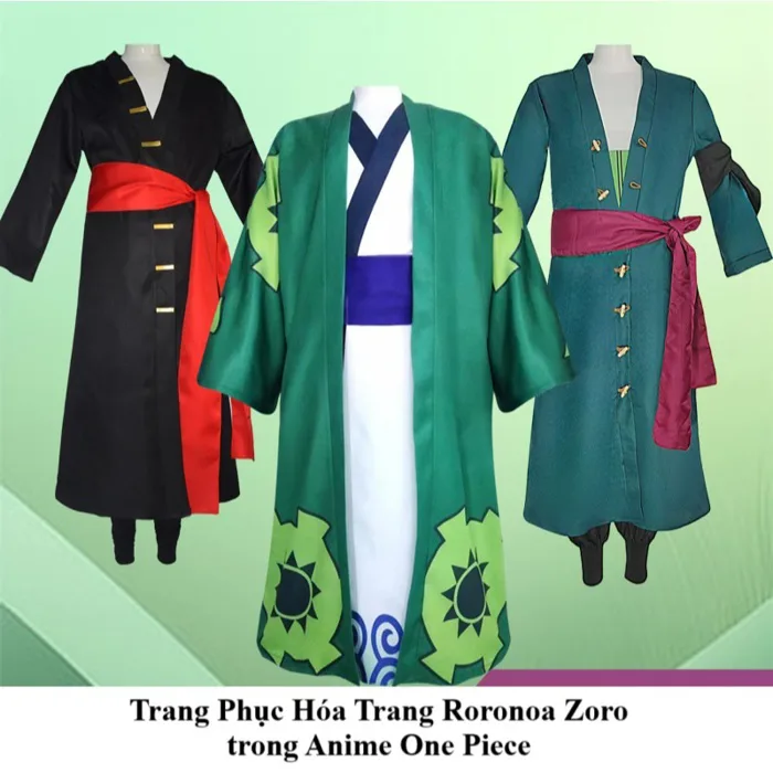 Có Sẵn) Trang phục Cosplay Roronoa Zoro trong Onepiece cực kỳ ngầu lòi phù  hợp cosplay hóa trang Halloween | Shopee Việt Nam