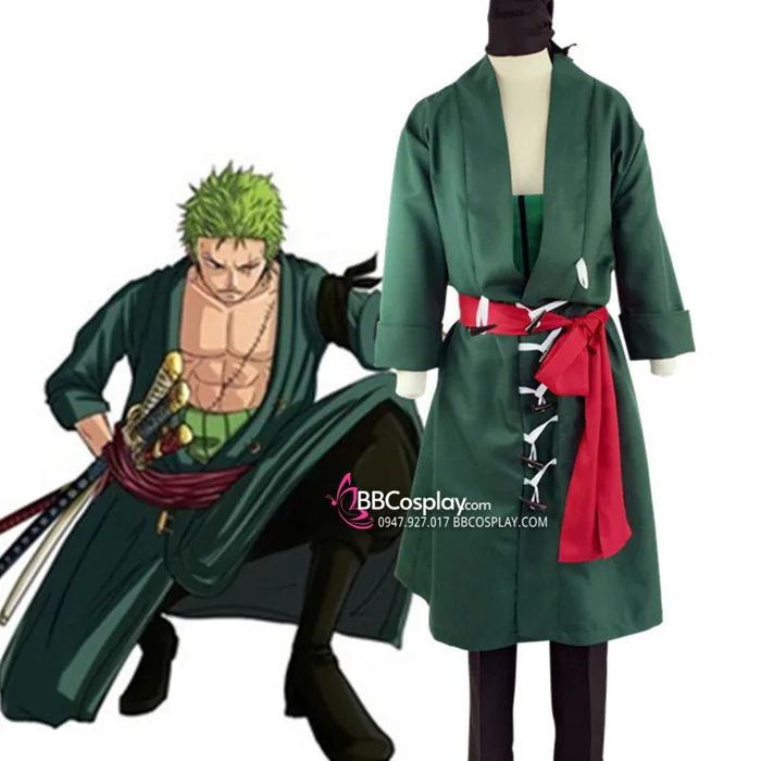 Top Trang Phục Zoro Cao Cấp, Đẹp Bán Và Cho Thuê Giá Sỉ