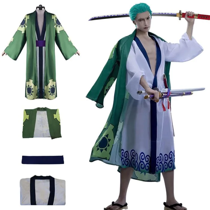 Mua Forgemith Costume，For Zoro Cosplay and Halloween Party trên Amazon Mỹ  chính hãng 2026 | Fado
