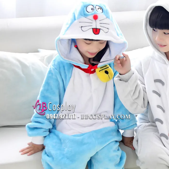 Đồ Liền Thân Doraemon Trẻ Em Giá Tốt