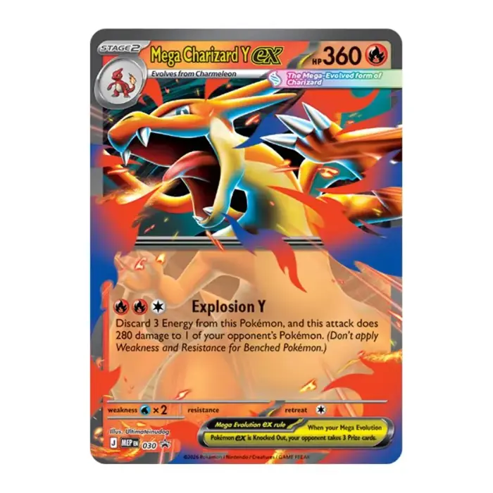 TCG Pokemon - Mega Evolution Series - Mega Charizard Y - HALOSHOP TCG Pokemon - Mega Evolution Series - Mega Charizard Y - HALOSHOP