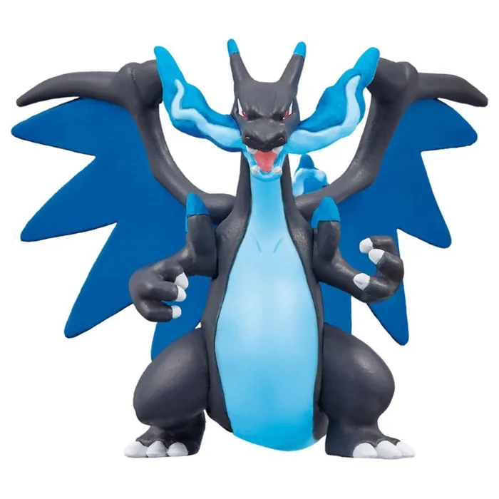 Mô hình Pokemon Moncolle Charizard Mega X / Mega Lizardon X [Form mới]  990109 Fullbox Chính Hãng TakaraTomy