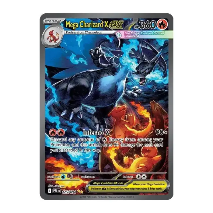TCG Pokemon – Mega Charizard X Ex 125 (Sir – Phantasmal Flames) - PSA 9 - HALOSHOP TCG Pokemon – Mega Charizard X Ex 125 (Sir – Phantasmal Flames) - PSA 9 - HALOSHOP