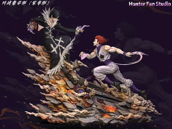 Hunter Fan Studio - Chrollo Lucifer vs Hisoka – Flash Resin Shop Hunter Fan Studio - Chrollo Lucifer vs Hisoka – Flash Resin Shop