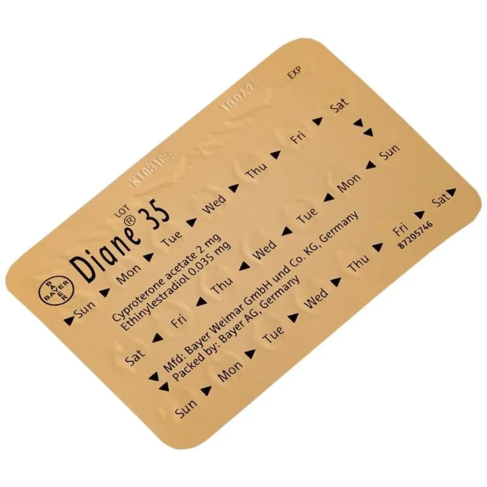 Thuốc Diane 35 tránh thai, điều trị mụn trứng cá vừa đến nặng