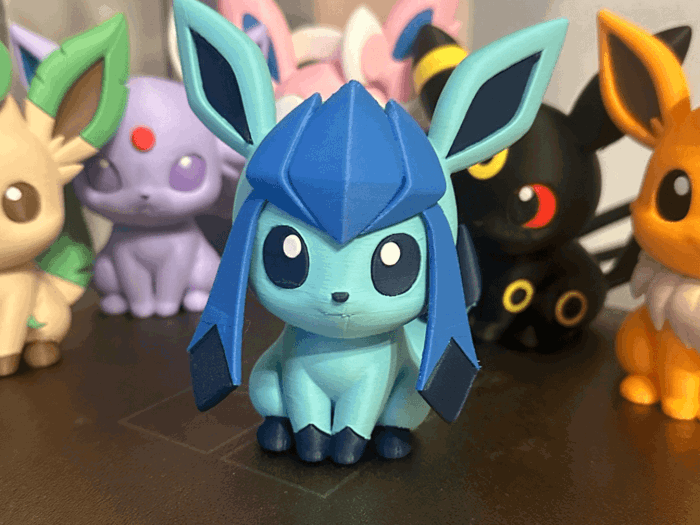 Bộ sưu tập 6 mẫu tiến hoá Eevee – Mô hình Pokémon in 3D FDM - Giftstore.vn