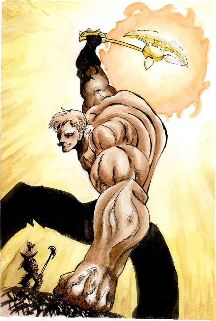Escanor From Seven Deadly Sins - Nanatsu No Taizai by LeoshiS on DeviantArt