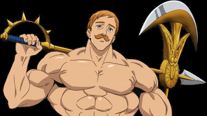 Escanor（A character in the Japanese manga *The Seven Deadly Sins* and its  derivative works.）_Baiduwiki