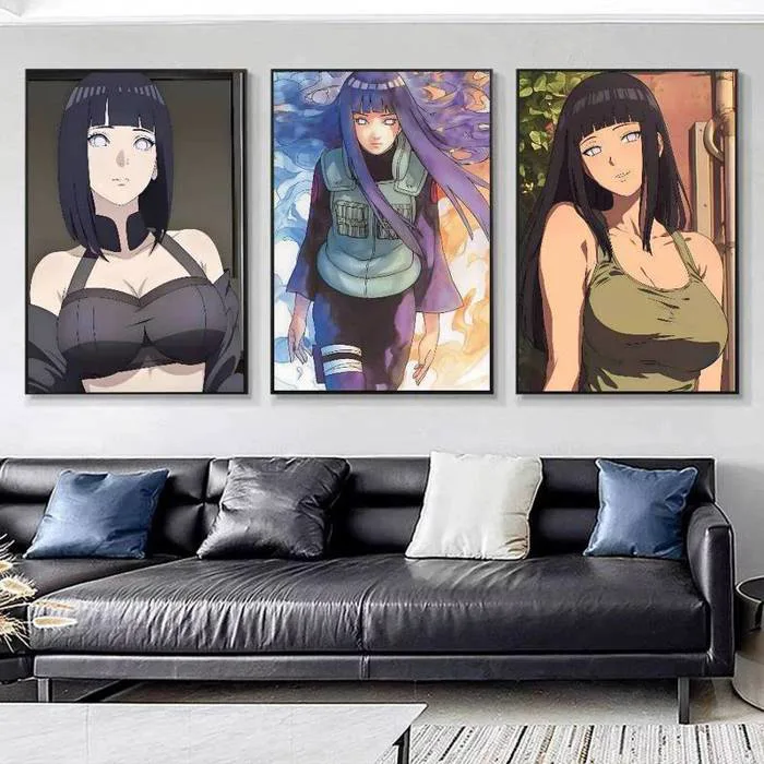 Naruto Hinata Hyuga Nhật Bản Ninja Anime Nhân Vật Vintage Poster Không  Khung Vải Treo Tường Nghệ Thuật Tranh Phòng Ngủ Phòng Học Trang Trí Nhà |  Shopee Việt Nam