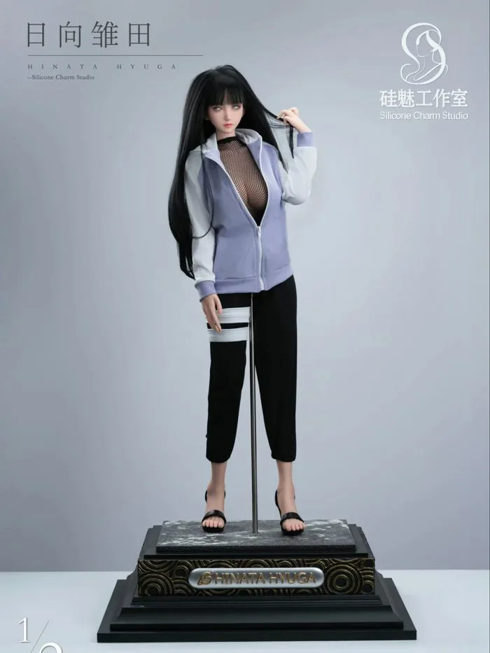 Hinata Hyuga - Naruto - Silicone Charm Studio