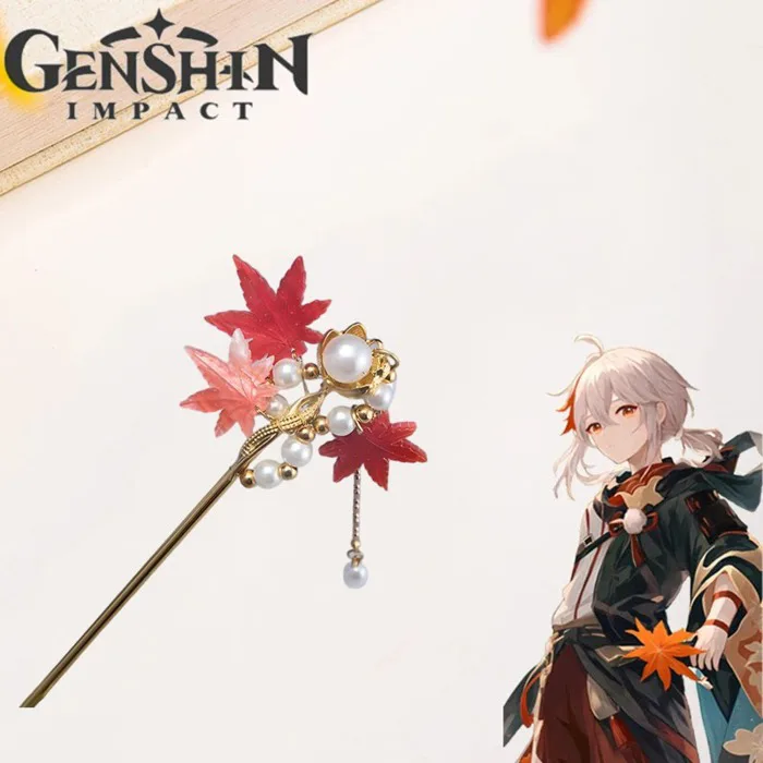 Anime Genshin Impact Kaedehara Kazuha Cosplay Accessory Set - Tóc Pin, Mặt  Dây Chuyền và Bông Tai Ear Hook | Shopee Việt Nam