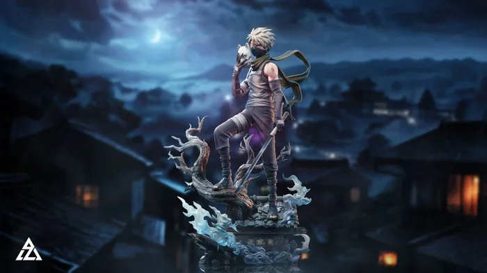 Mô hình Naruto Kakashi Hatake AZ Studio - Nguyên Ngọc Figure