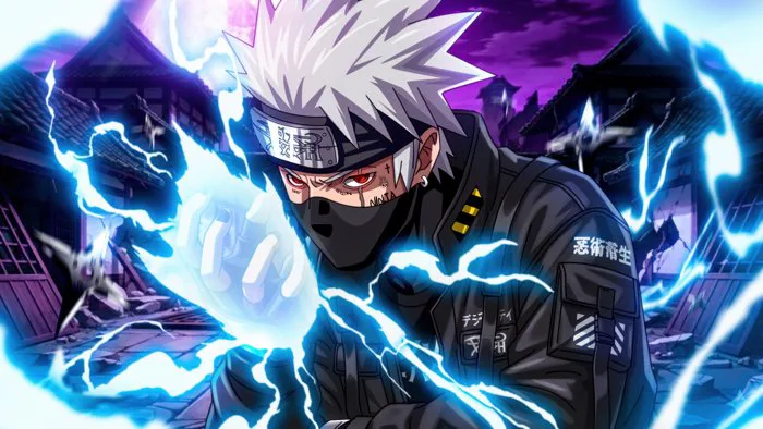 Hình Nền 4K Kakashi Hatake Sét Đánh | 5120x2880 | Wallpaper Alchemy