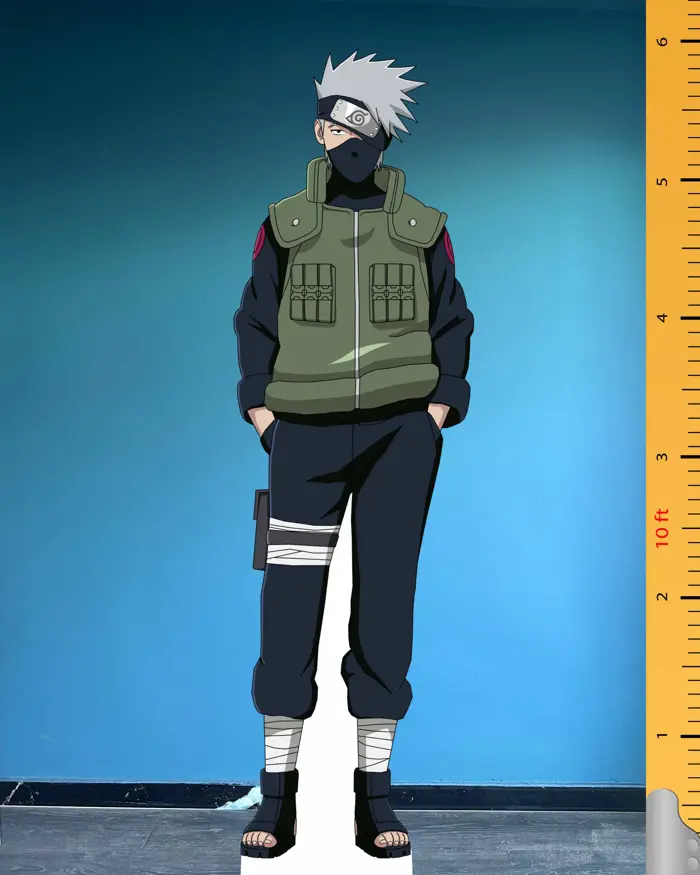 Kakashi Hatake Life size Cardboard Cutout Model – Naruto Anime Character  Cutout Model 🎌