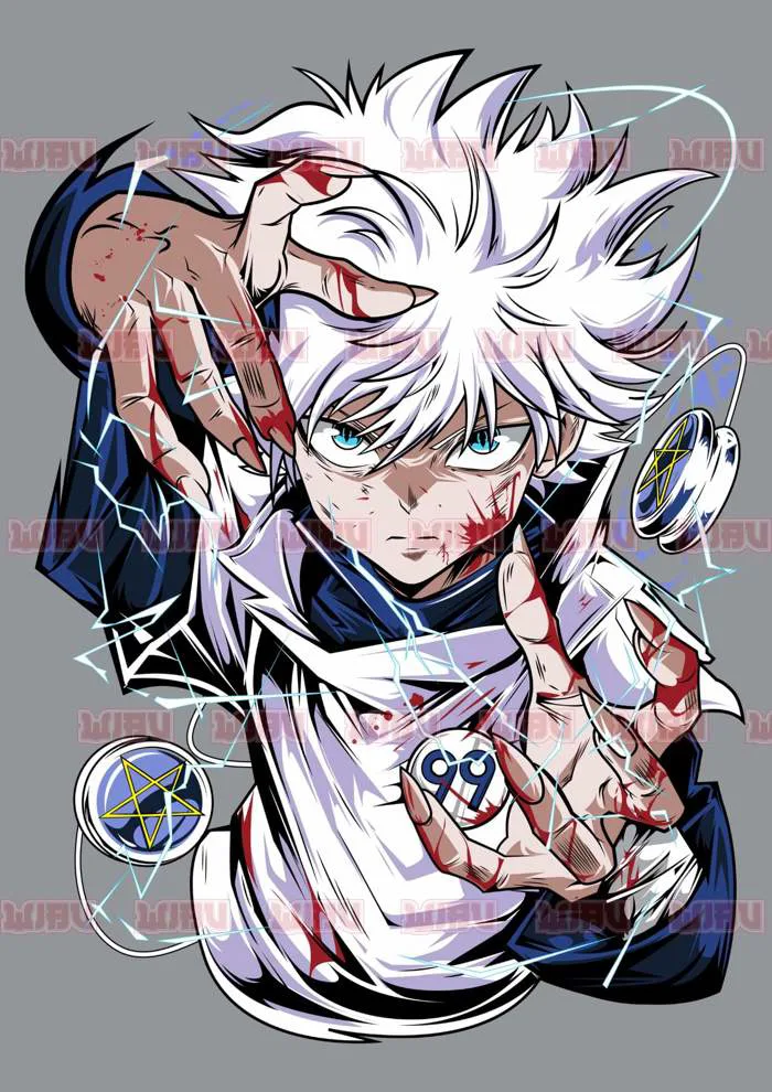 Áo thun Wibu Hunter X Hunter - Zoldyck Killua