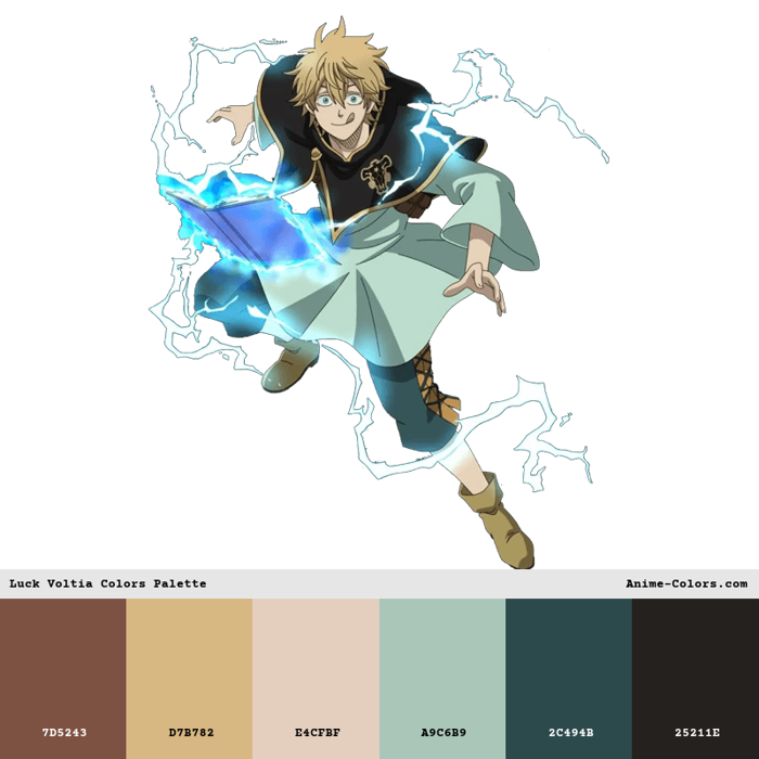 Luck Voltia - Black Clover Series - Anime Colors