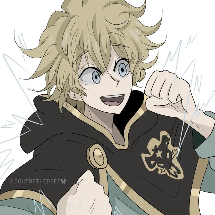 Luck Voltia - Black Clover by lightofthedeep on DeviantArt