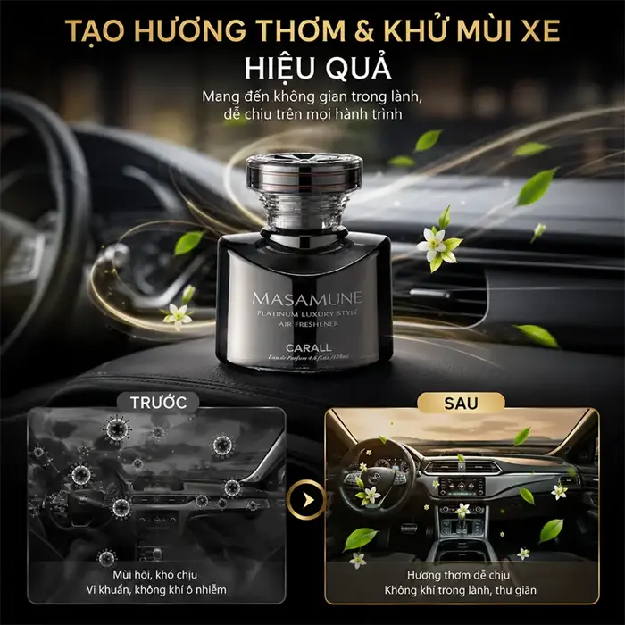 Nước Hoa Ô Tô Masamune Cao Cấp Nhật Bản