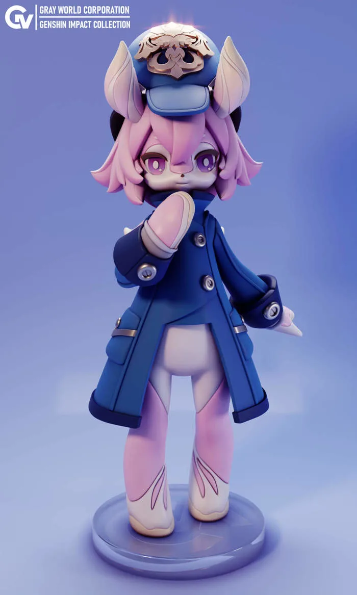 Melusine - Genshin Impact 3D Model by Gray World Corporation Melusine - Genshin Impact 3D Model by Gray World Corporation