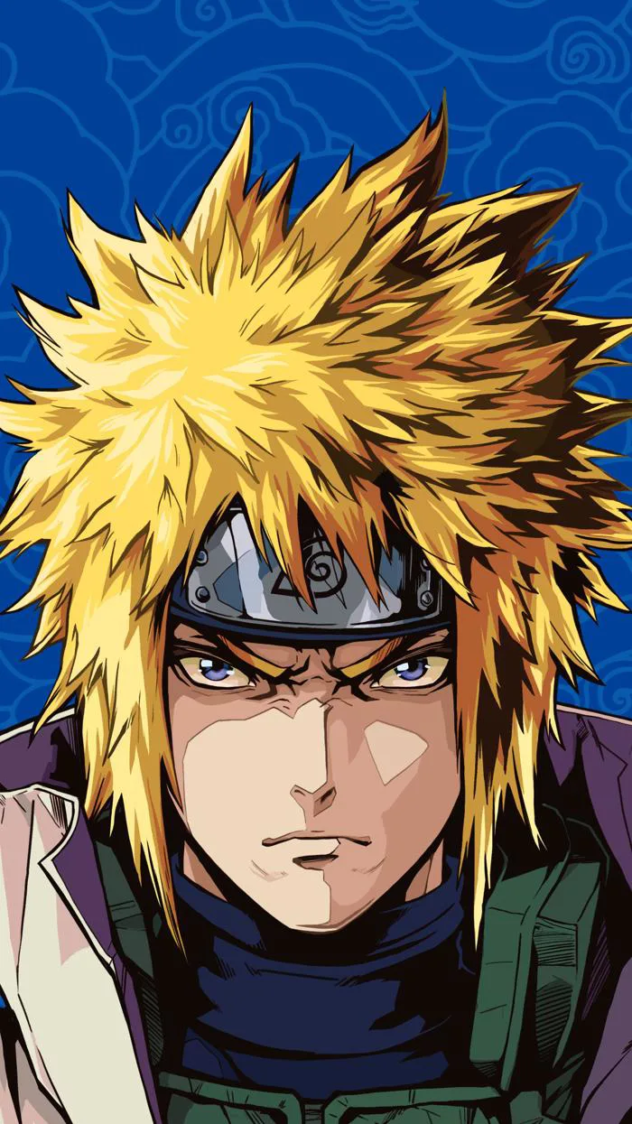 Hình Nền Anime 4K HD Minato Namikaze | 2546x4527 | Wallpaper Alchemy