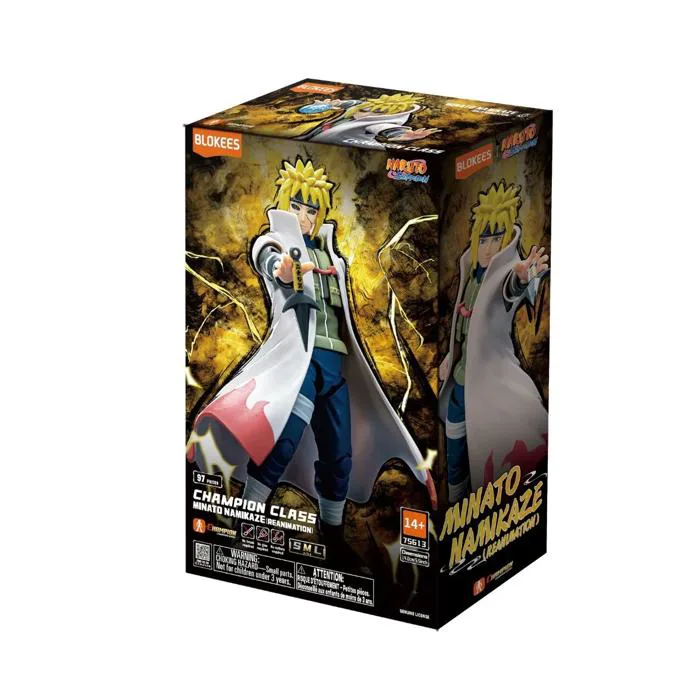 Đồ Chơi Mô Hình Naruto Champion Class Nhân Vật Minato Namikaze BLOKEES  75613​
