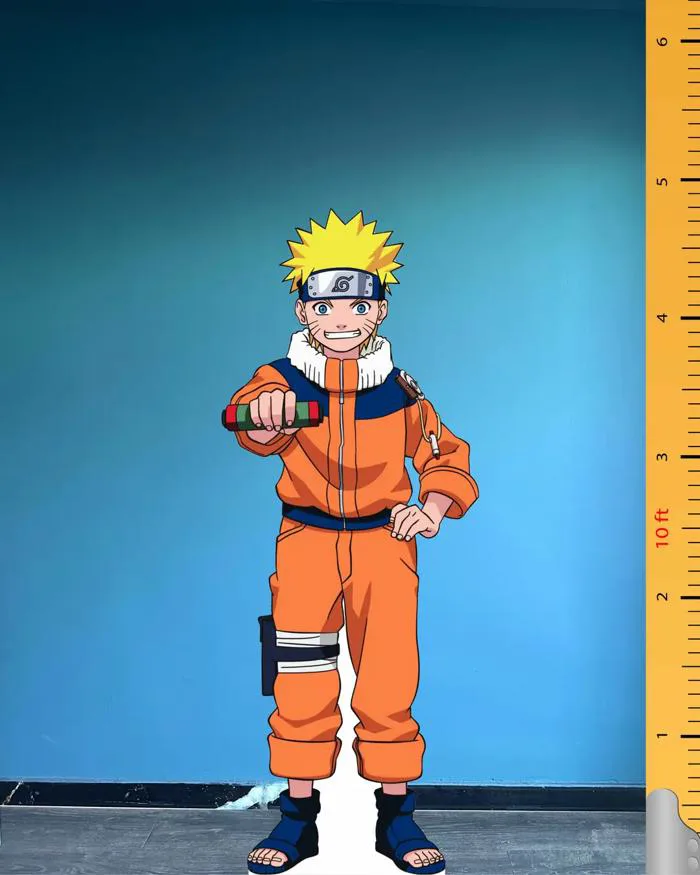 Naruto Uzumaki Life Size Cardboard Cutout Model – Naruto Anime Character Model🍥 Naruto Uzumaki Life Size Cardboard Cutout Model – Naruto Anime Character Model🍥