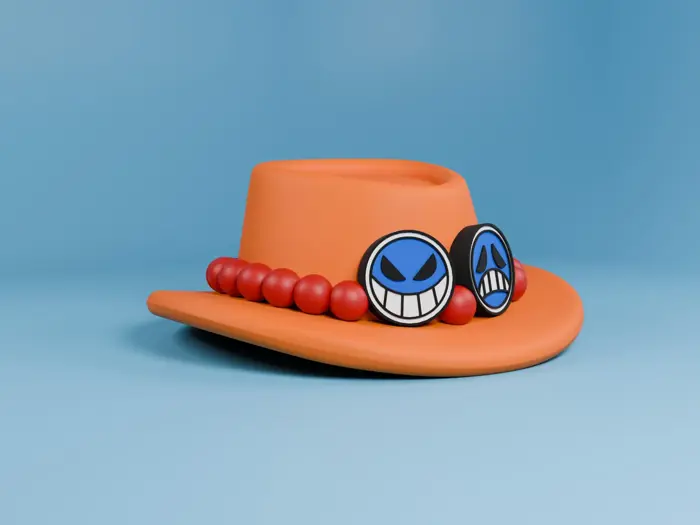 Portgas D. Ace Chibi Hat – One Piece by Omu | Download free STL model |  Printables.com