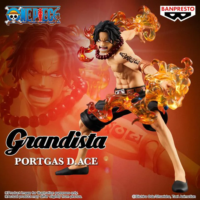 Mô Hình Portgas D. Ace - [OVERSEAS LIMITED] Special Edition - One Piece  Grandista Figure Chính Hãng (Banpresto)