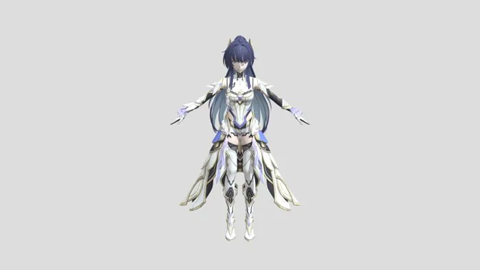 Raiden Mei 1 Honkai Impact - Download Free 3D model by Great anime fan  (@ilyakardailskiy) [f4f831c]