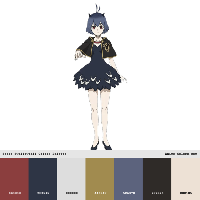 Secre Swallowtail - Black Clover Series - Anime Colors
