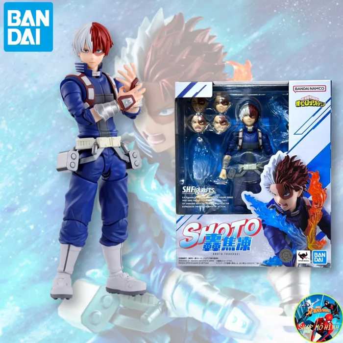 [HÀNG SẴN-HỎA TỐC] Mô hình SHF SHOTO TODOROKI - My Hero Academia Học Viện  Anh Hùng Chính Hãng BANDAI