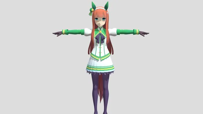 Silence Suzuka - Download Free 3D model by Alexandra (@ansaldotoys2)  [90cded9]